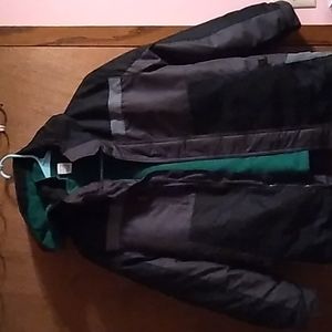 Cherokee Jacket with Hood and Inner Spring Jacket Zipped